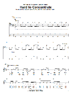 Hard To Concentrate von Red Hot Chili Peppers (Download) 