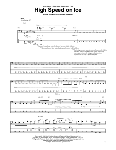 High Speed On Ice von Billy Sheehan (Download) 