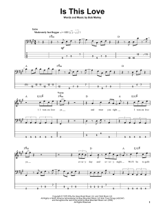 Is This Love von Bob Marley (Download) 