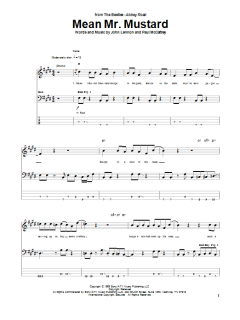 Mean Mr. Mustard von The Beatles (Download) 