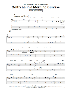Softly As In A Morning Sunrise von Oscar Hammerstein II (Download) 