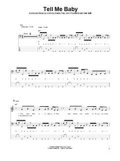 Tell Me Baby von Red Hot Chili Peppers (Download) 