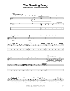 The Greeting Song von Red Hot Chili Peppers (Download) 