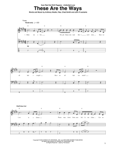 These Are The Ways von Red Hot Chili Peppers (Download) 