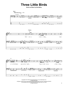 Three Little Birds von Bob Marley (Download) 