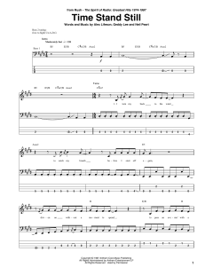 Time Stand Still von Rush (Download) 