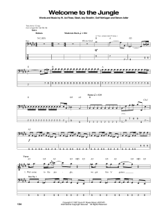 Welcome To The Jungle von Guns N' Roses (Download) 
