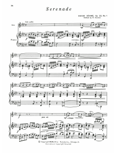Serenade Op. 22, No. 1 von Oskar Böhme (Download) 