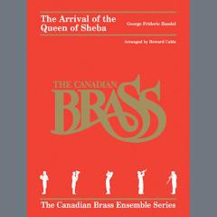 Arrival of the Queen of Sheba - Full Score von Canadian Brass Quintet (Download) 