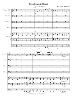 Grand Angelic March von Canadian Brass Quintet (Download) 