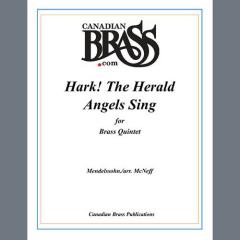 Hark! The Herald Angels Sing - Trombone von Canadian Brass Quintet (Download) 