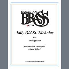 Jolly Old St. Nicholas - Full Score von Canadian Brass Quintet (Download) 