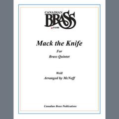 Mack The Knife - Full Score von Canadian Brass Quintet (Download) 