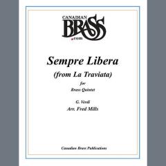 Sempre Libera - Bb Piccolo Trumpet von Canadian Brass Quintet (Download) 