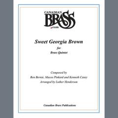 Sweet Georgia Brown - Bb Trumpet 1 / Piccolo Tpt. von Canadian Brass Quintet (Download) 