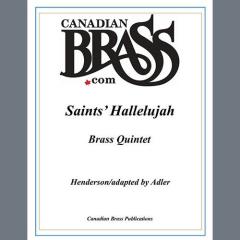 The Saints' Hallelujah (Intermediate) - Bb Trumpet 2 von Canadian Brass Quintet (Download) 