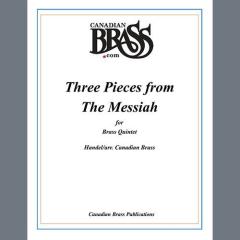Three Pieces from the Messiah - F Horn von Canadian Brass Quintet (Download) 