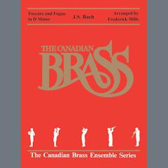 Toccata and Fugue in D Minor - Trombone 2 von Canadian Brass Quintet (Download) 
