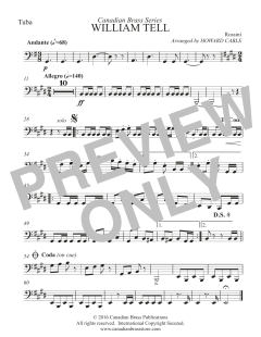William Tell Overture - Tuba von Canadian Brass Quintet (Download) 