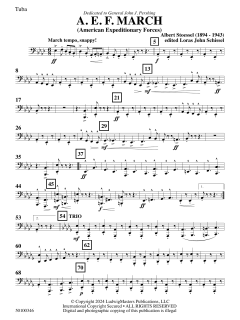 AEF March von Albert Stoessel (Download) 