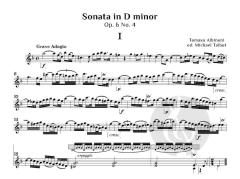 Trattenimenti armonici per camera - 12 Sonatas, op. 6 No. 1-4, Vol. 1 von Tomaso Giovanni Albinoni 