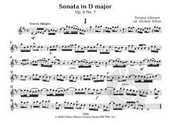 Trattenimenti armonici per camera - 12 Sonatas, op. 6 No. 5-8, Vol. 2 von Tomaso Giovanni Albinoni 