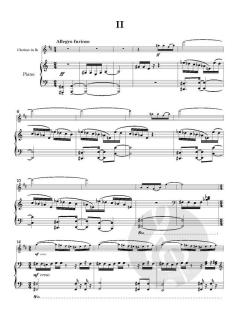 Sonata for Clarinet and Piano von Graham Lyons 