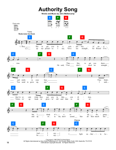 Authority Song von John Mellencamp (Download) 