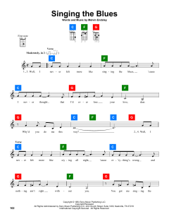Singing The Blues von Guy Mitchell (Download) 
