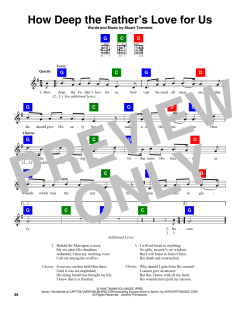 How Deep The Father's Love For Us von Sarah Sadler (Download) 