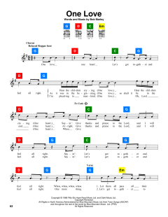 One Love von Bob Marley (Download) 