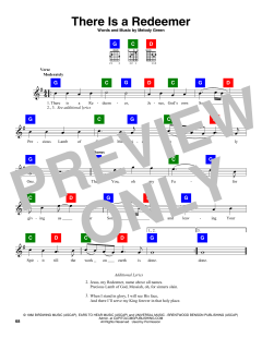 There Is A Redeemer von Keith Green (Download) 