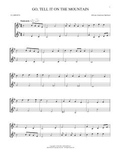 Go, Tell It On The Mountain (Download) 