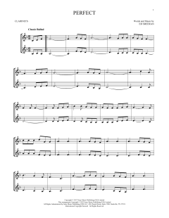 Perfect von Ed Sheeran (Download) 