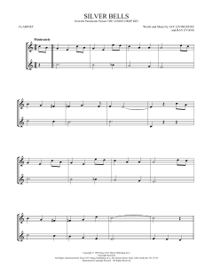 Silver Bells von Ray Evans (Download) 