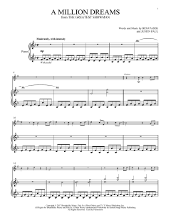 A Million Dreams von Benj Pasek (Download) 