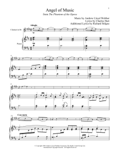 Angel Of Music von Richard Stilgoe (Download) 