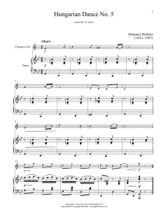 Hungarian Dance No. 5 (Download) 