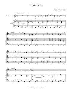 In Dulci Jubilo (Download) 