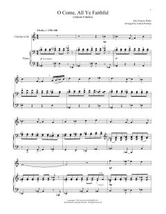 O Come, All Ye Faithful von Frederick Oakeley (Download) 