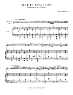 Solo De Concours (Download) 