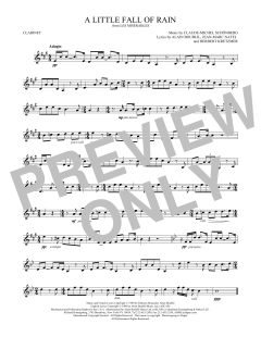 A Little Fall Of Rain von Claude-Michel Schönberg (Download) 