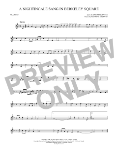A Nightingale Sang In Berkeley Square von Eric Maschwitz (Download) 