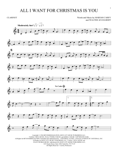 All I Want For Christmas Is You von Mariah Carey (Download) 