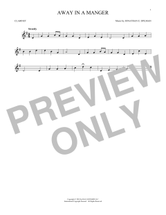 Away In A Manger von Jonathan E. Spilman (Download) 