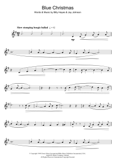 Blue Christmas von Elvis Presley (Download) 