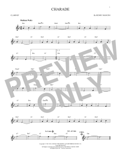 Charade von Henry Mancini (Download) 