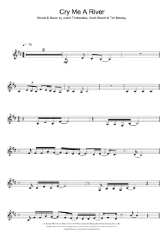 Cry Me A River von Justin Timberlake (Download) 