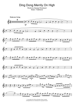Ding Dong! Merrily On High von Traditional (Download) 