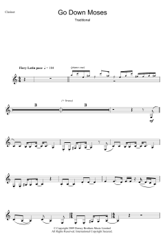 Go Down Moses von Traditional (Download) 